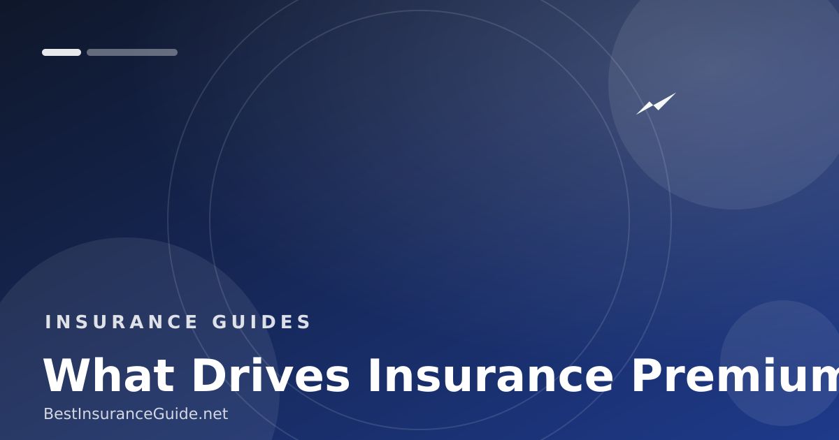 Insurance premium factors banner