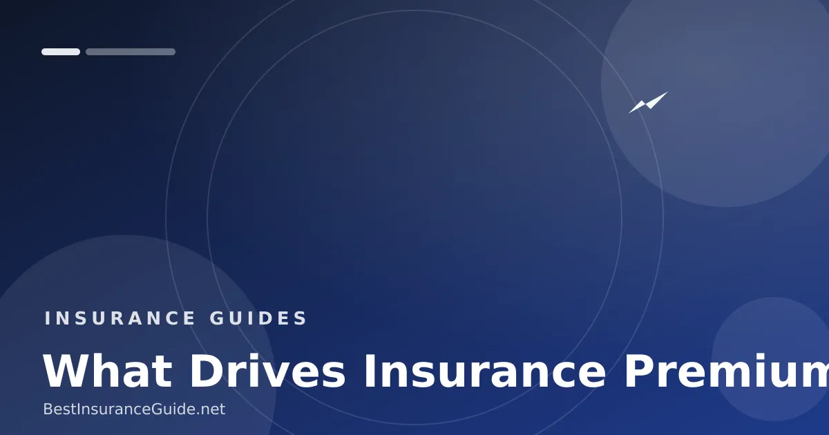 Insurance premium factors banner